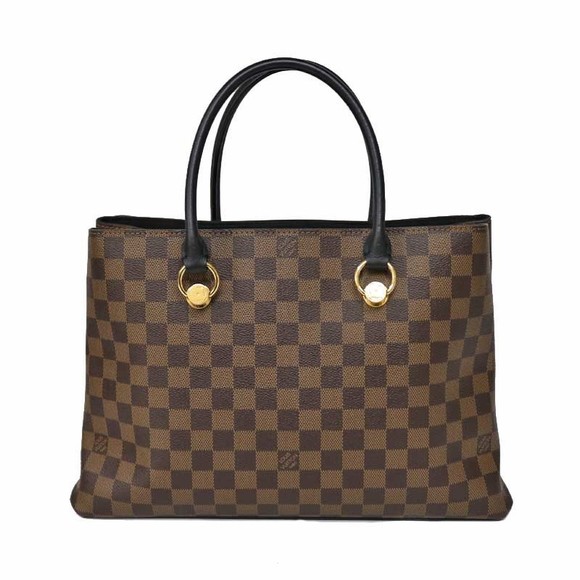 Louis Vuitton Damier Riverside Canvas Handbag Brown - Picture 1 of 16